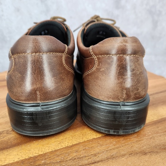 Ecco Helsinki‎ Oxford Shoes Mens EU 44 US 10 / 10.5 Brown Leather Comfort main image 9